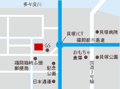 箱崎工場･配送センターの周辺地図