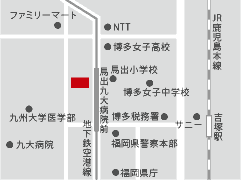 馬出営業所の周辺地図